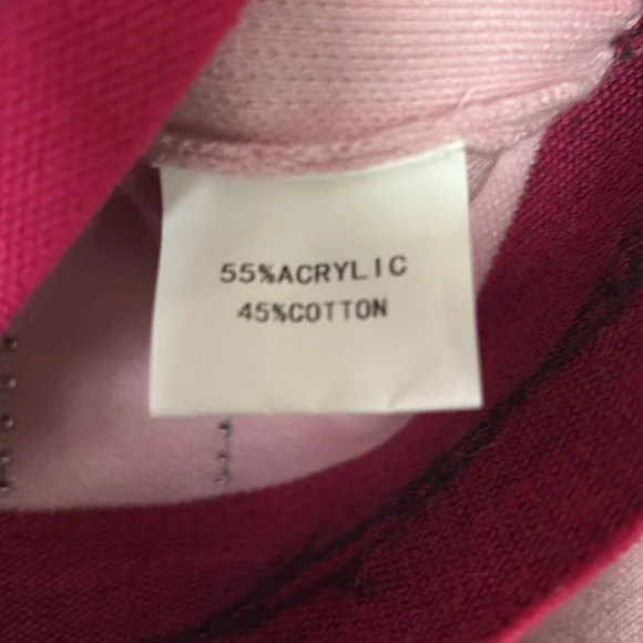 QUEEN OF SPARKLES Pink Rose Embellished Cardigan - Picture 9 of 9